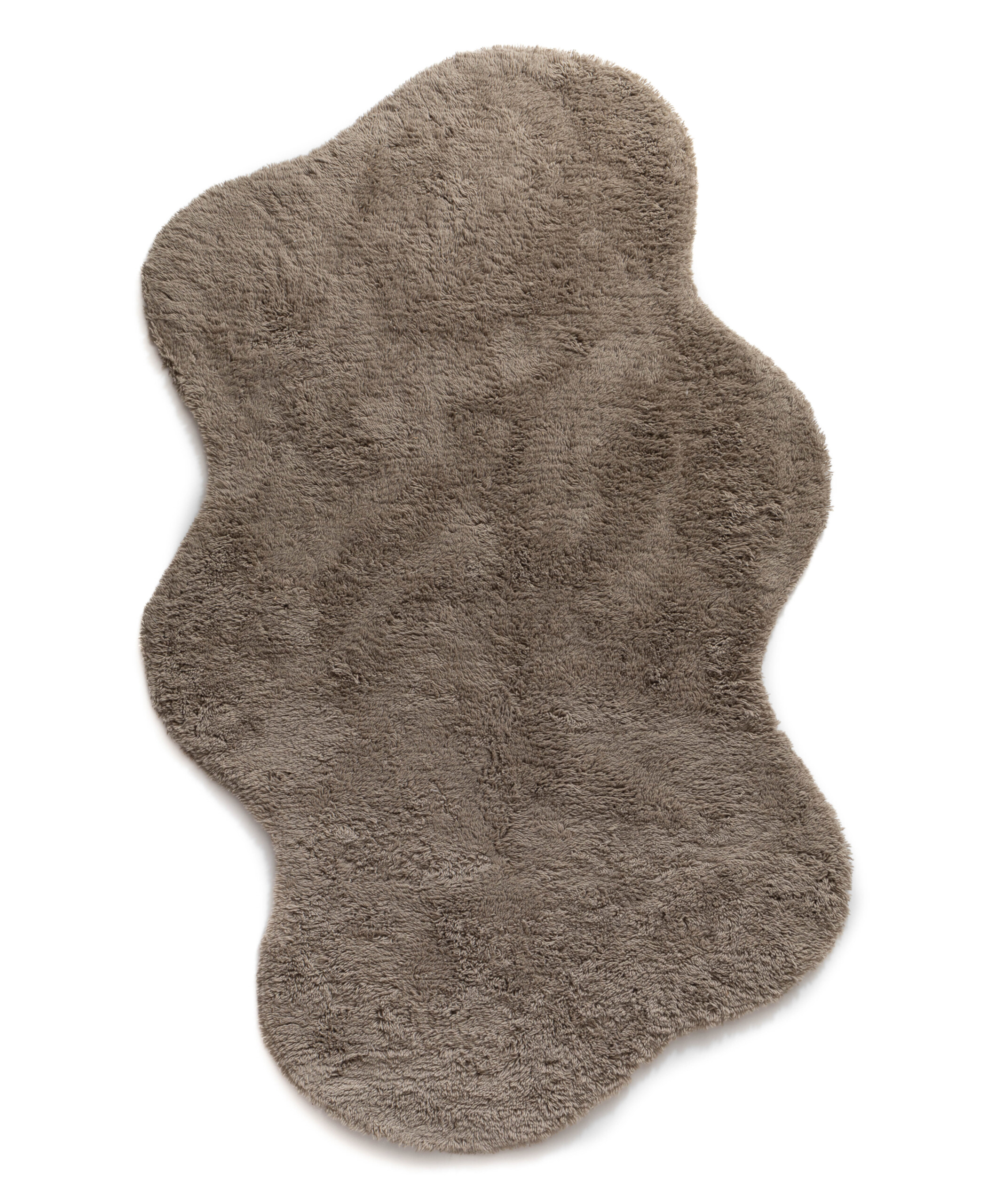Organisch vloerkleed - Tjørne Swell taupe - overzicht Organisch vloerkleed - Tjørne Swell taupe - overzicht