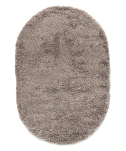 Ovaal hoogpolig vloerkleed - Cozy Shaggy - beige - overzicht