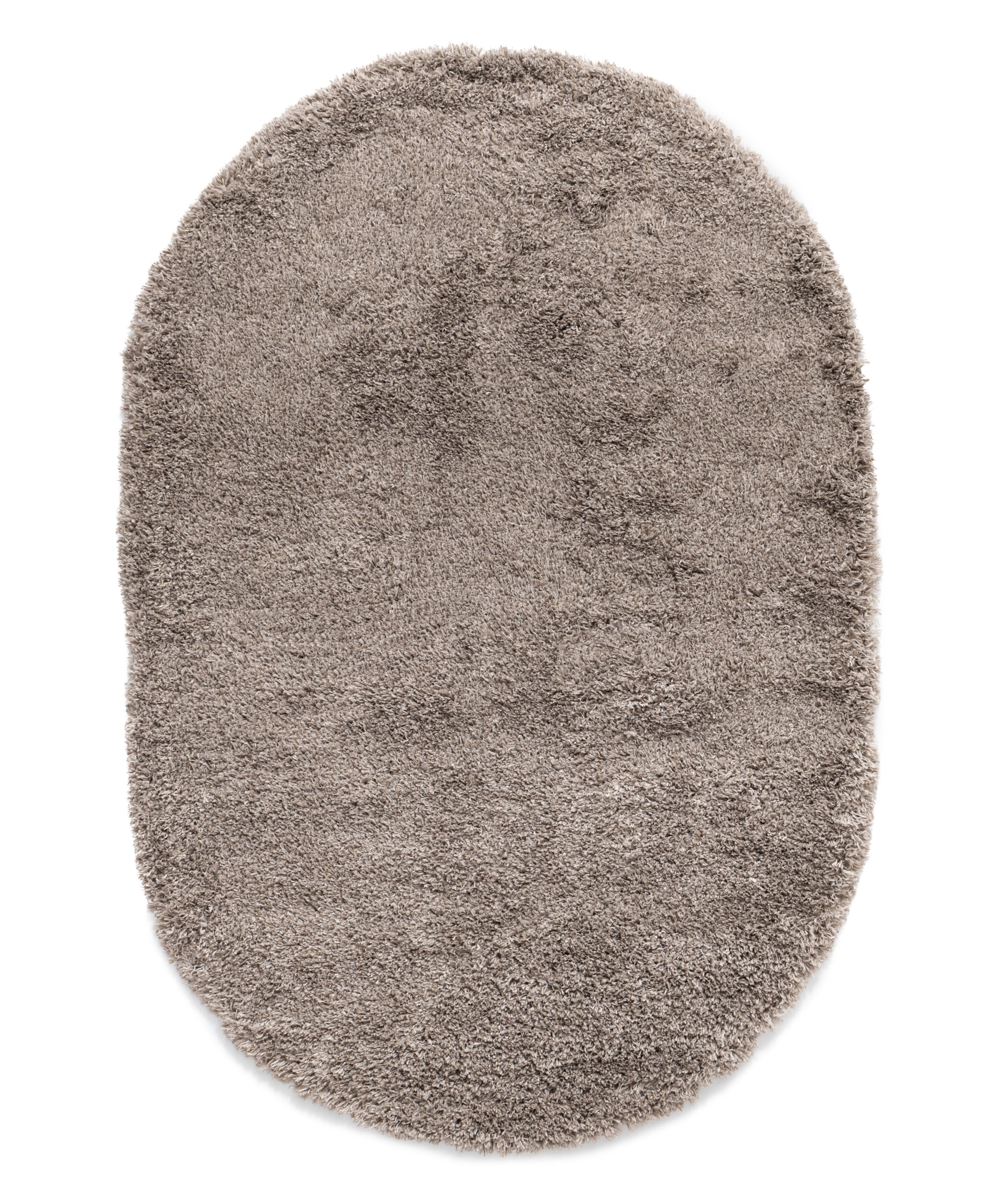 Ovaal hoogpolig vloerkleed - Cozy Shaggy - beige - overzicht Ovaal hoogpolig vloerkleed - Cozy Shaggy - beige - overzicht