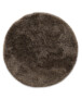 Rond Shaggy vloerkleed - Sveve taupe - overzicht, thumbnail