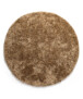 Rond shaggy vloerkleed - Meadow beige - overzicht, thumbnail