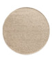 Rond wollen vloerkleed - Grund beige - overzicht, thumbnail