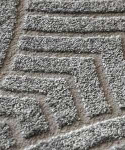 Scandinavisch vloerkleed - Contour Curve grijs - close up, thumbnail Scandinavisch vloerkleed - Contour Curve grijs - close up, thumbnail