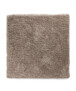 Vierkant hoogpolig vloerkleed - Cozy Shaggy - beige - overzicht, thumbnail