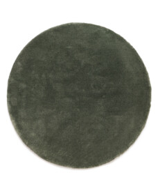 Wasbaar vloerkleed rond - Clean Prestige groen - overzicht, thumbnail
