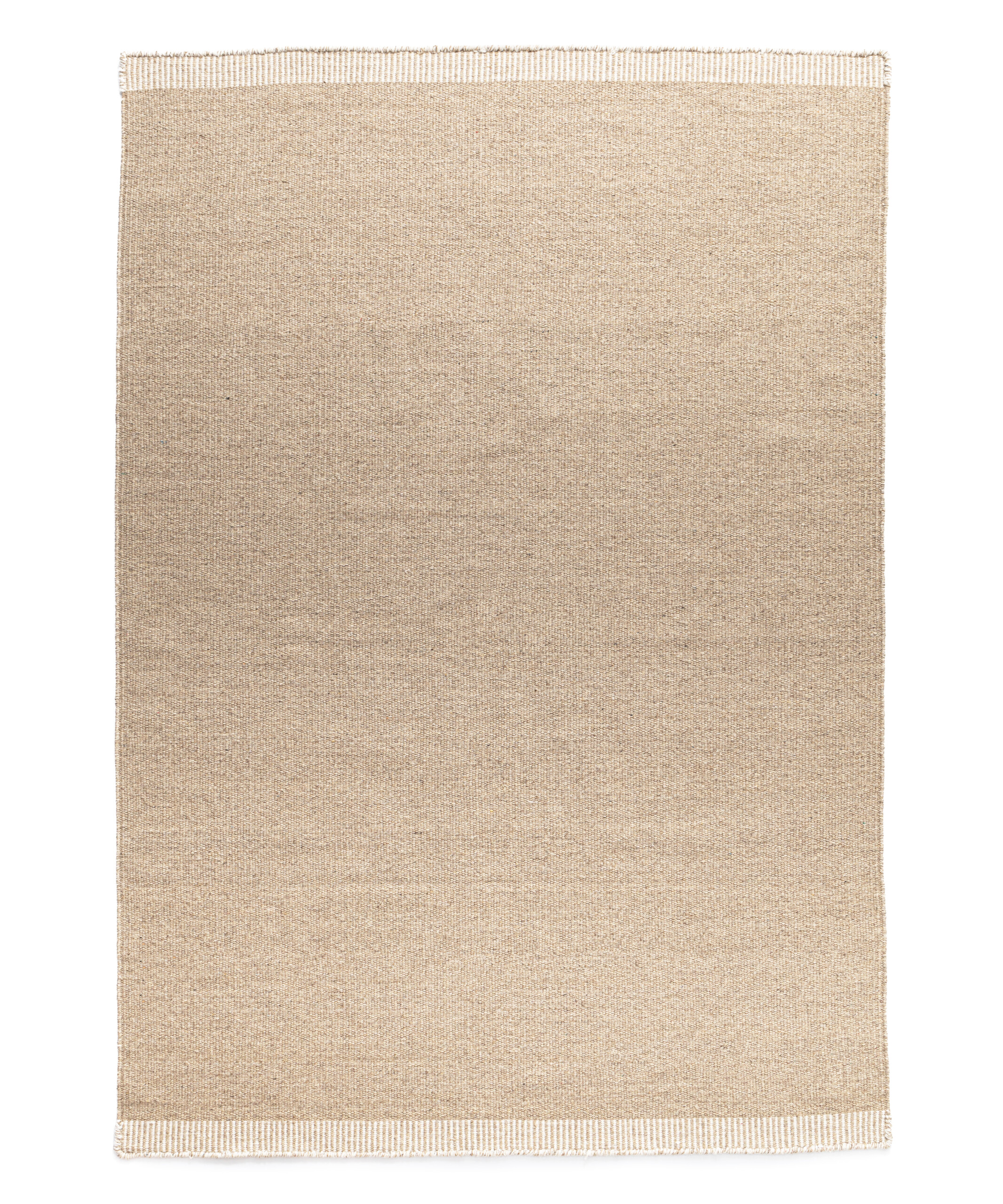 Wollen vloerkleed - Grund beige - overzicht Wollen vloerkleed - Grund beige - overzicht
