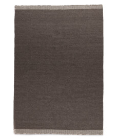 Wollen vloerkleed - Grund taupe - overzicht, thumbnail