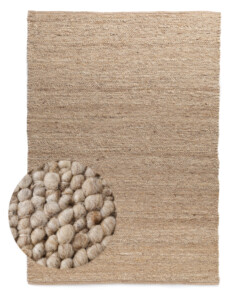 Wollen vloerkleed - Heimur beige/naturel - overzicht