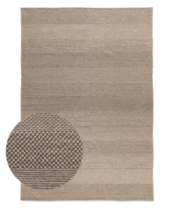 Wollen vloerkleed - Skift beige - overzicht