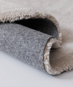 Wasbaar vloerkleed rond - Clean Prestige beige - close up, thumbnail Wasbaar vloerkleed rond - Clean Prestige beige - close up, thumbnail