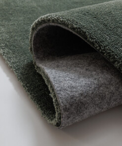 Wasbaar vloerkleed - Clean Prestige groen - close up, thumbnail