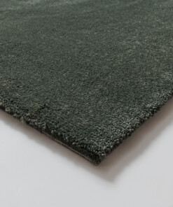 Wasbaar vloerkleed - Clean Prestige groen - close up, thumbnail