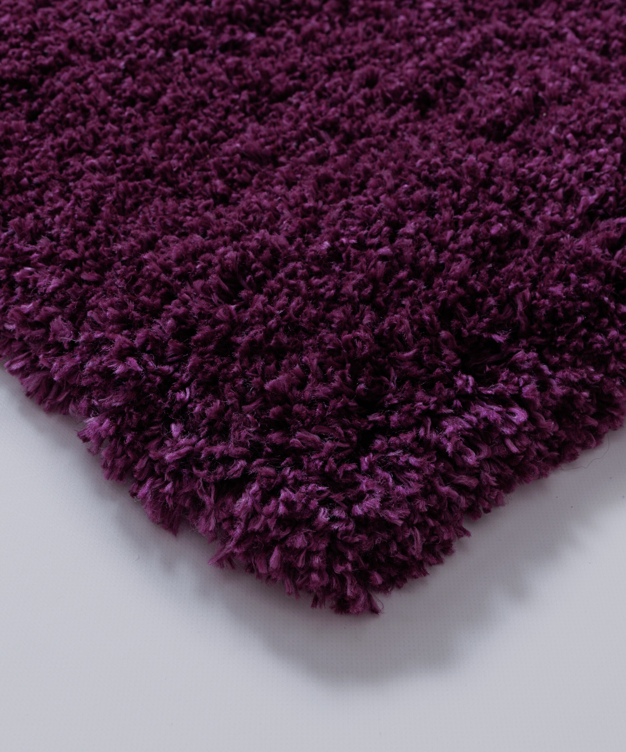 Hoogpolige loper - Cozy Shaggy paars - close up Hoogpolige loper - Cozy Shaggy paars - close up