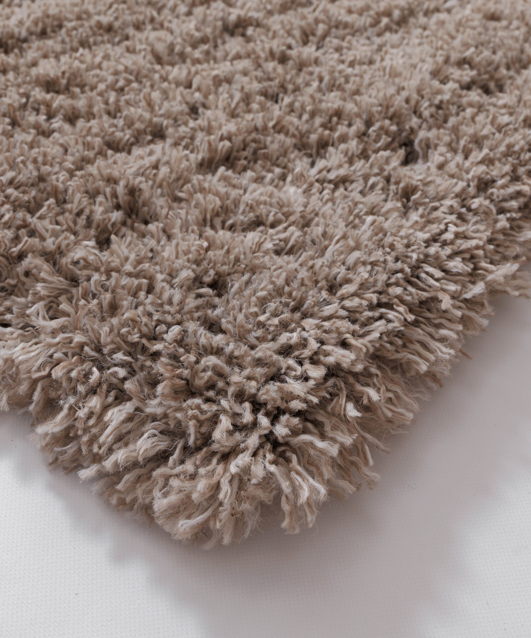 Hoogpolig vloerkleed - Cozy Shaggy - beige - close up Hoogpolig vloerkleed - Cozy Shaggy - beige - close up