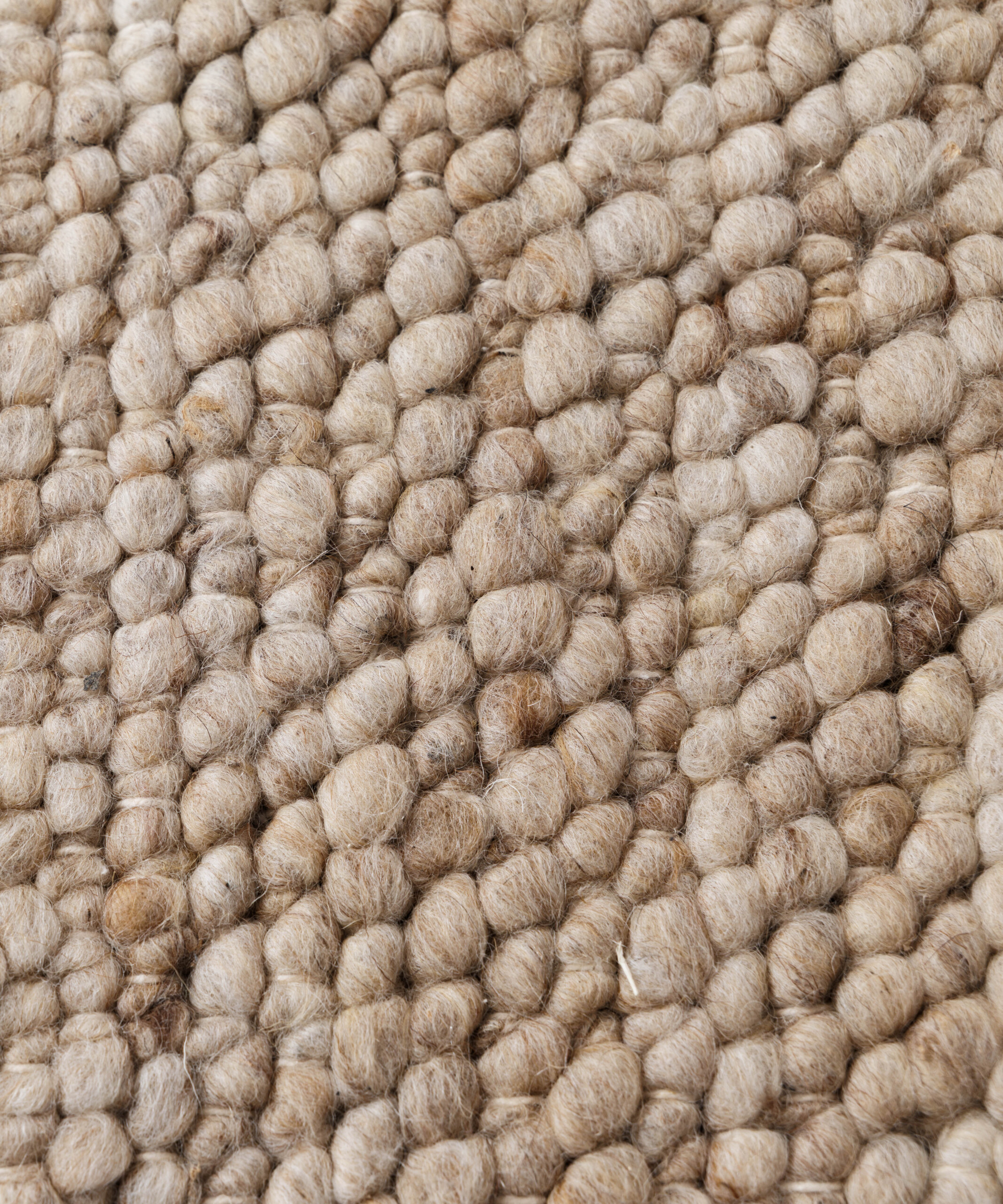 Wollen vloerkleed - Heimur beige/naturel - close up Wollen vloerkleed - Heimur beige/naturel - close up