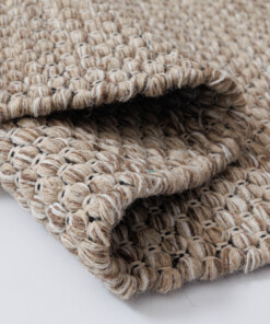 Wollen vloerkleed - Huldra beige - close up, thumbnail Wollen vloerkleed - Huldra beige - close up, thumbnail