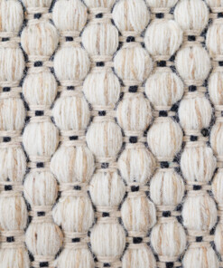 Wollen vloerkleed - Huldra ivoor - close up, thumbnail Wollen vloerkleed - Huldra ivoor - close up, thumbnail