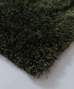 Shaggy vloerkleed - Meadow olijfgroen - close up, thumbnail Shaggy vloerkleed - Meadow olijfgroen - close up, thumbnail