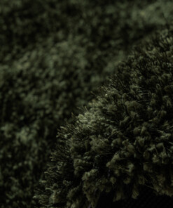 Shaggy vloerkleed - Meadow olijfgroen - close up, thumbnail Shaggy vloerkleed - Meadow olijfgroen - close up, thumbnail