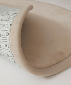 Speelkleed rond - Pluffy beige - close up, thumbnail Speelkleed rond - Pluffy beige - close up, thumbnail