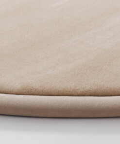 Speelkleed rond - Pluffy beige - close up, thumbnail Speelkleed rond - Pluffy beige - close up, thumbnail