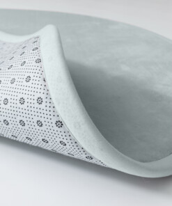 Speelkleed rond - Pluffy lichtblauw - close up, thumbnail
