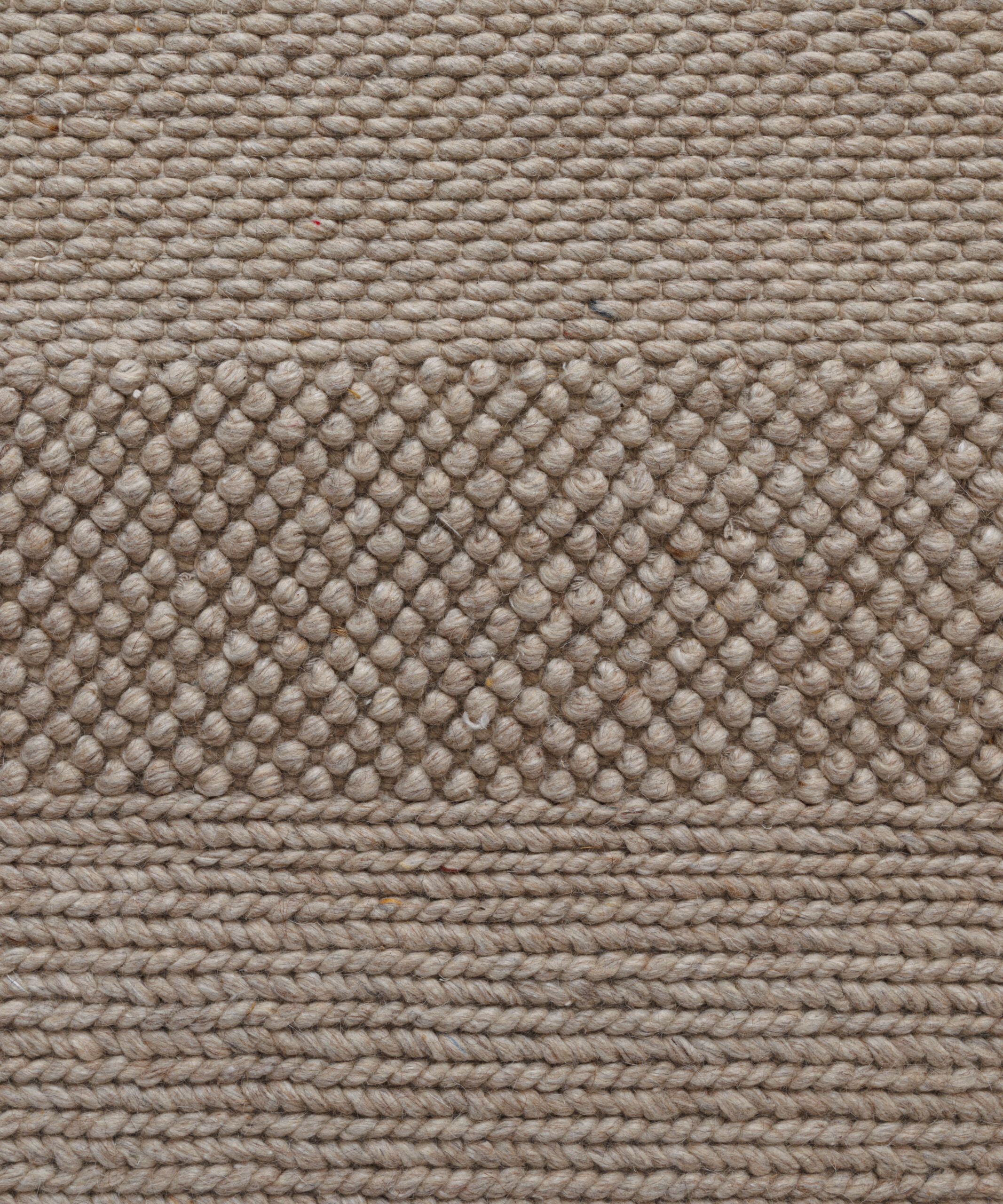 Wollen vloerkleed - Skift beige - close up Wollen vloerkleed - Skift beige - close up