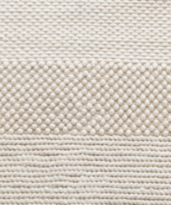 Wollen vloerkleed - Skift ivoor - close up, thumbnail Wollen vloerkleed - Skift ivoor - close up, thumbnail