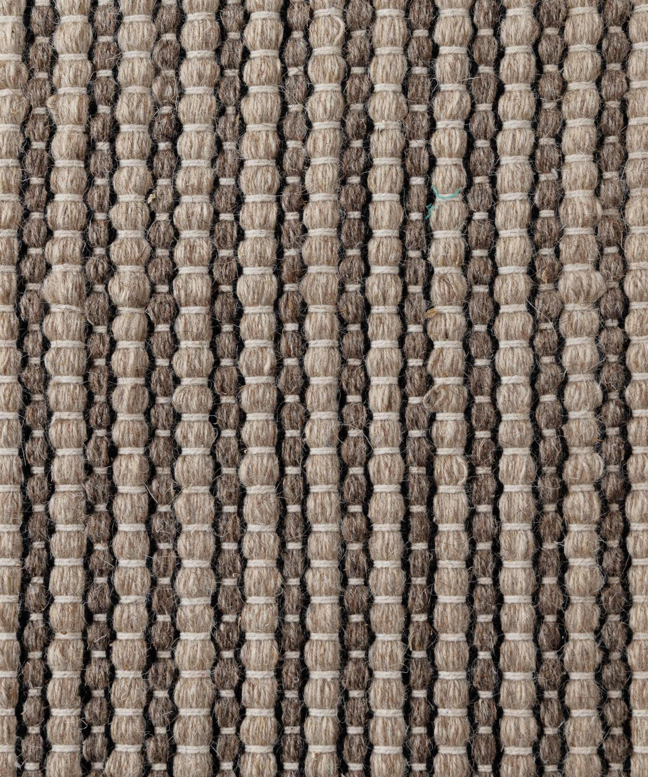 Wollen vloerkleed - Strim beige - close up Wollen vloerkleed - Strim beige - close up