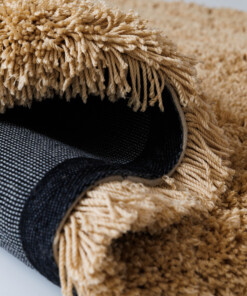 Organisch vloerkleed Shaggy - Sveve beige - close up, thumbnail Organisch vloerkleed Shaggy - Sveve beige - close up, thumbnail