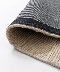 Wollen vloerkleed - Tavle beige - close up, thumbnail Wollen vloerkleed - Tavle beige - close up, thumbnail