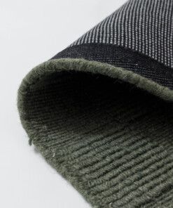 Wollen vloerkleed - Tavle groen - close up, thumbnail Wollen vloerkleed - Tavle groen - close up, thumbnail