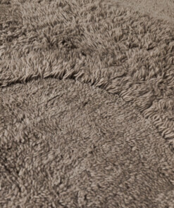 Organisch vloerkleed - Tjørne Mose taupe - close up, thumbnail Organisch vloerkleed - Tjørne Mose taupe - close up, thumbnail