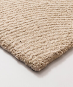 Wollen vloerkleed - Tvist licht beige - close up, thumbnail Wollen vloerkleed - Tvist licht beige - close up, thumbnail